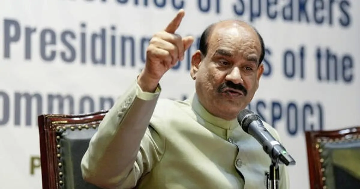 Om Birla Faces No-Confidence Motion in Lok Sabha