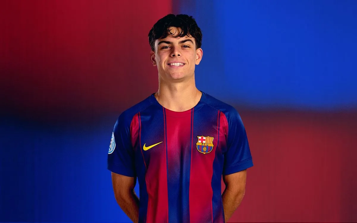 Xavi espart makes his debut for FC Barcelona