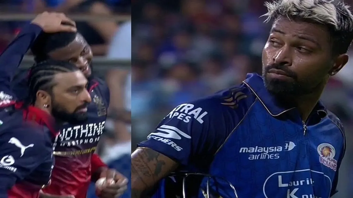 Hardik pandya krunal pandya: Hardik Pandya and Krunal Pandya Clash at Wankhede Stadium