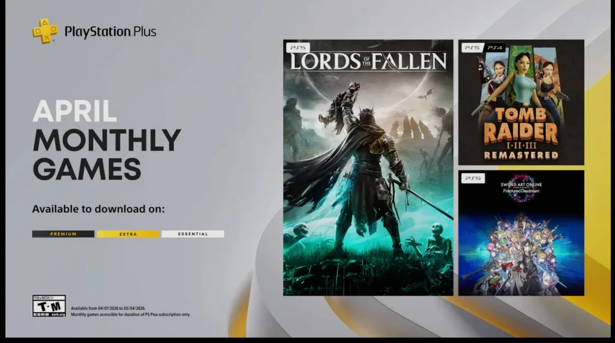 Playstation plus monthly games: Exciting  for April 2026 Revealed