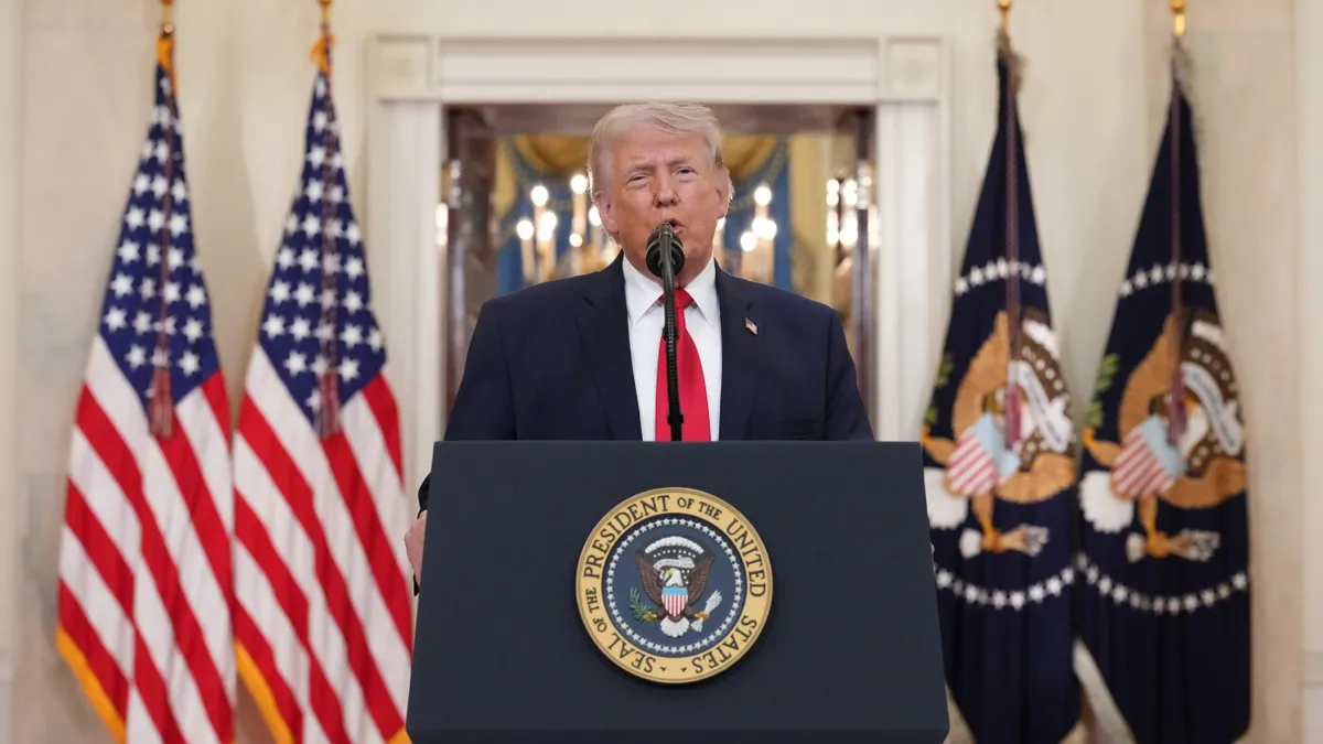 Trump Speech Today: A Bold Declaration on Iran Conflict
