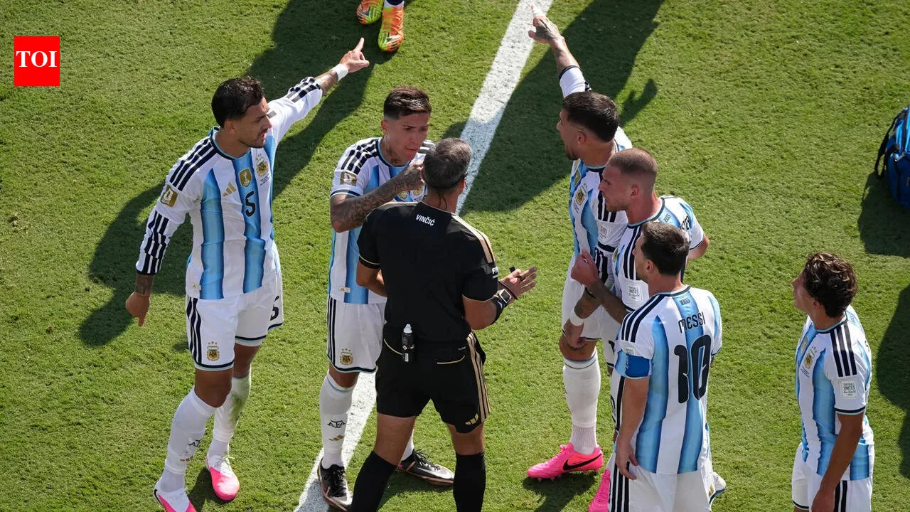 Argentina’s World Cup final conduct under scrutiny after defeat to Spain