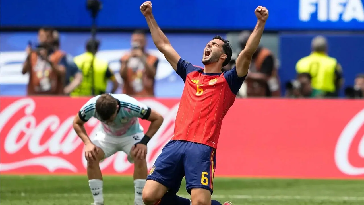 Spain secure semifinal spot after late winner against Belgium