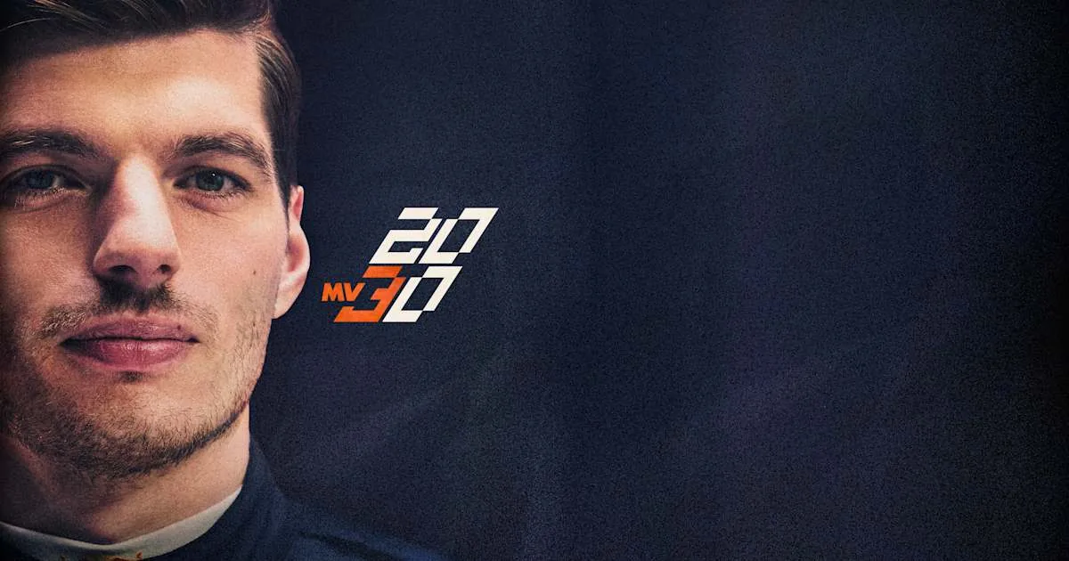 Max Verstappen extends Red Bull contract until 2030
