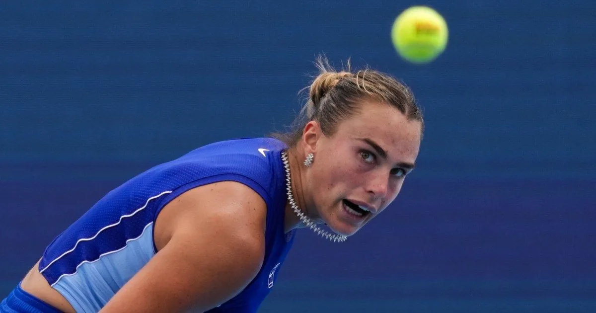 Cincinnati Open: Aryna Sabalenka wins but Daniil Medvedev's frustrations boil over