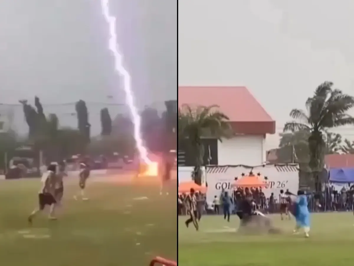 Thailand: player dies after lightning strike during match
