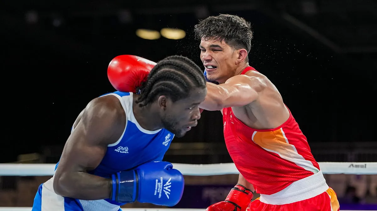 Ankush Panghal beat Joshua Ofori of Canada 5-0 to reach men's 80kg final on Friday